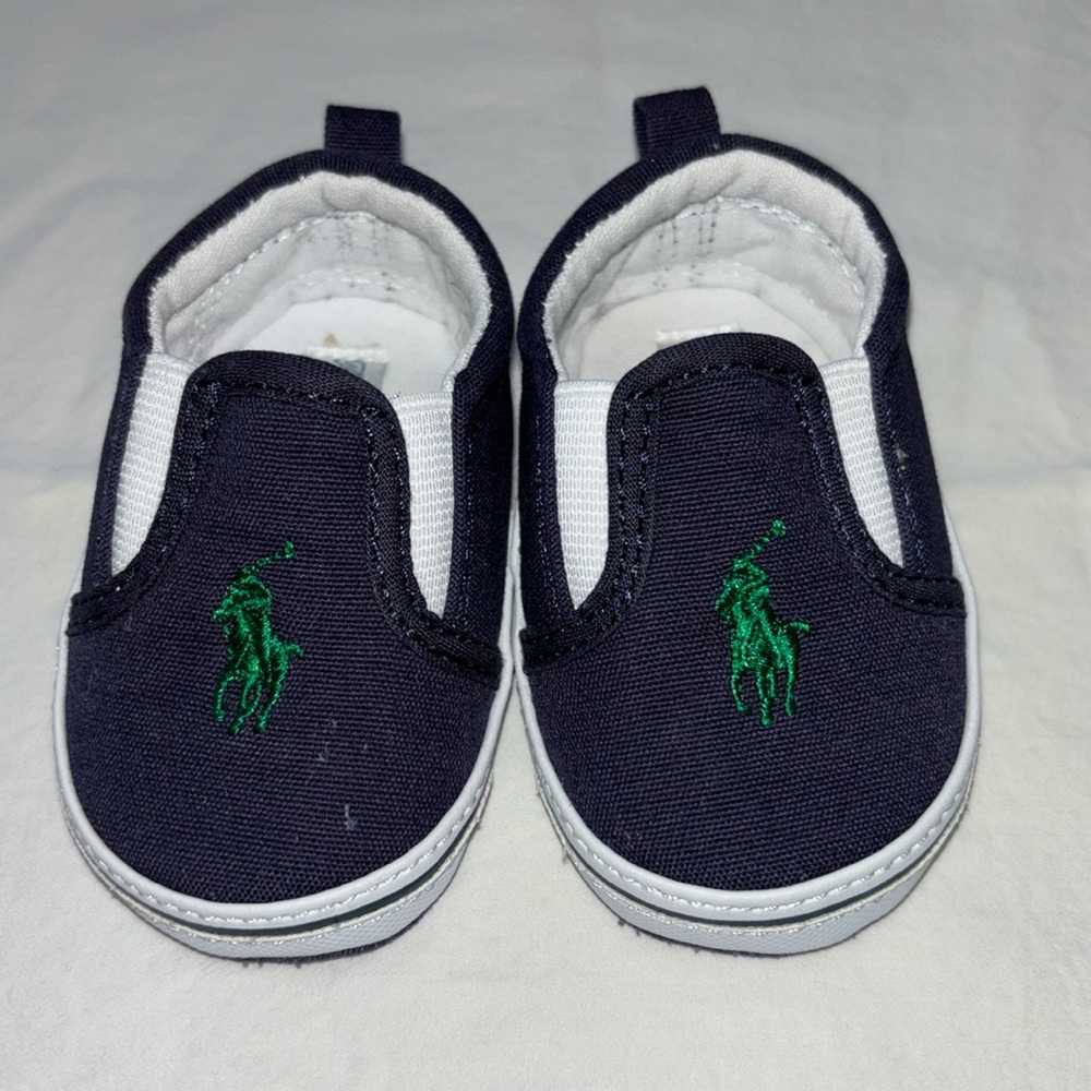 Ralph Lauren Layette Baby Slip-On Shoe size 1